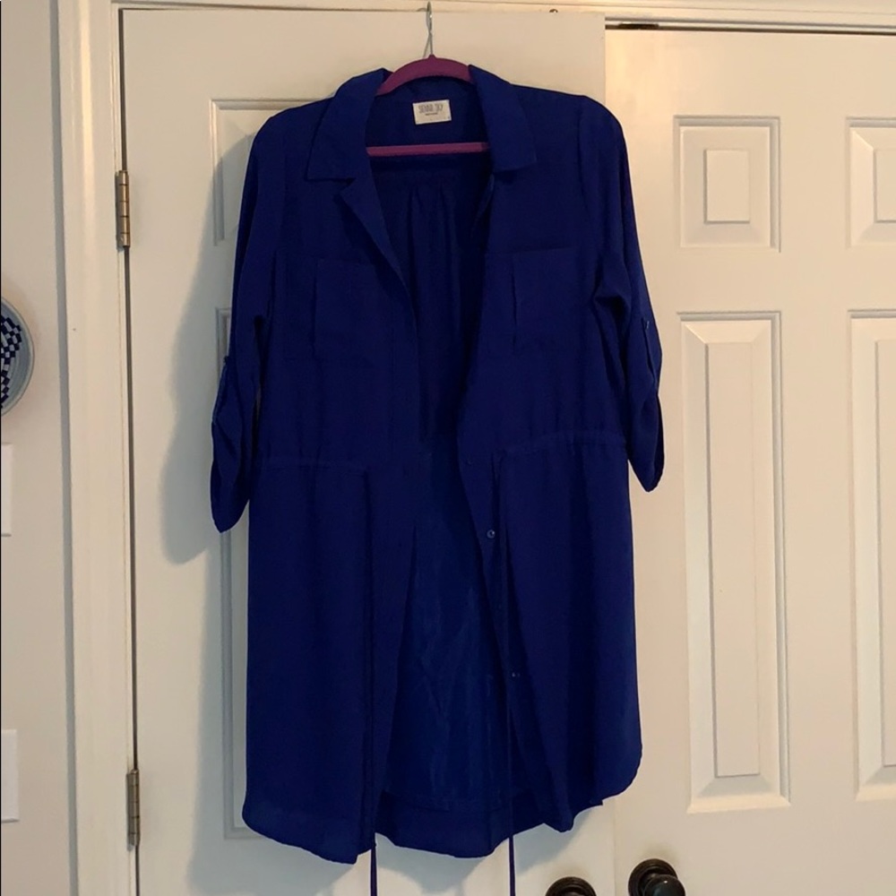Button down dress